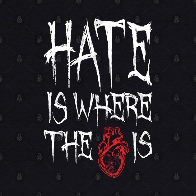 Hate Is Where The Heart Is by Grandeduc